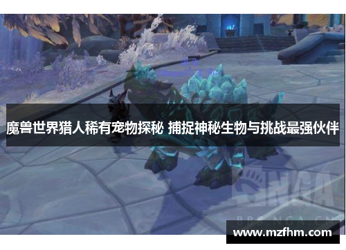 魔兽世界猎人稀有宠物探秘 捕捉神秘生物与挑战最强伙伴